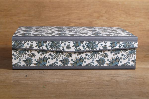 Elegant blue gray box Sardegna